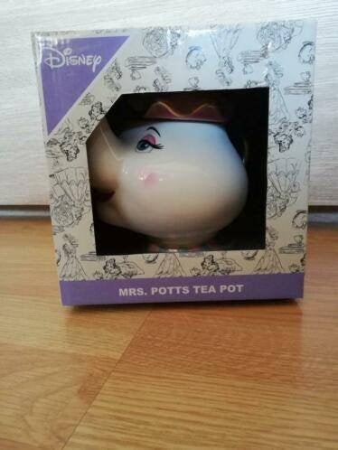 nieuwe disney mrs pot theepot, Verzamelen, Disney, Ophalen of Verzenden, Winnie de Poeh of vrienden, Nieuw, Servies