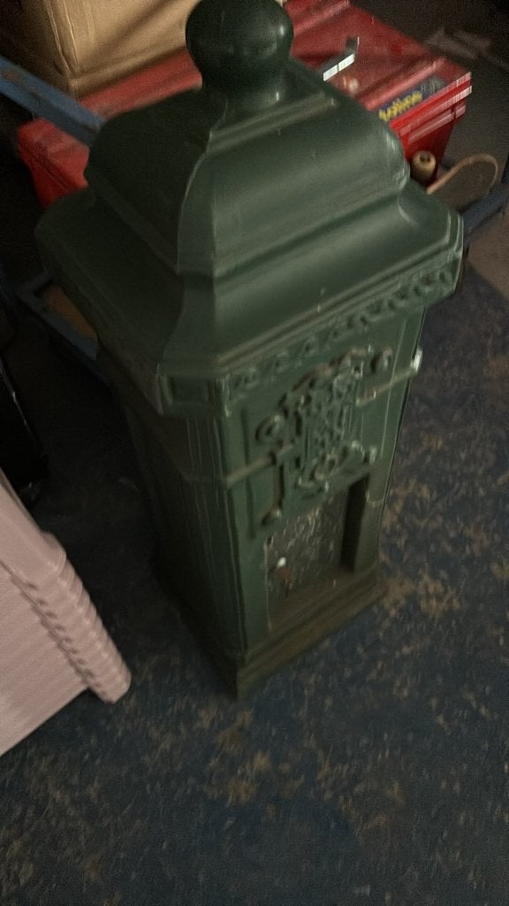 Plastic Brievenbus, Tuin en Terras, Ophalen, Gebruikt, Kunststof, Staande brievenbus
