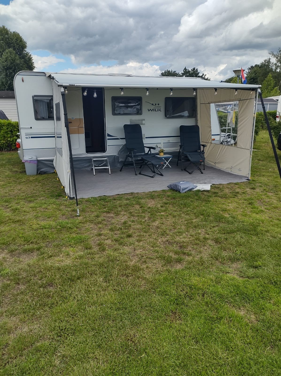 Te koop thule1200 luifel 4 meter, Ophalen