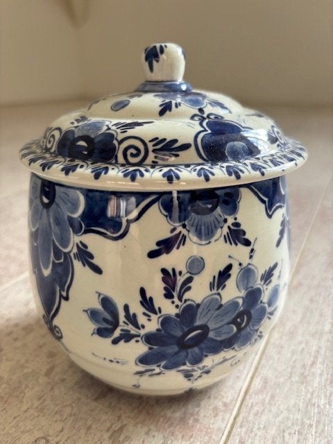 Delftsblauwe Zenith pot met deksel, Antiek en Kunst, Ophalen