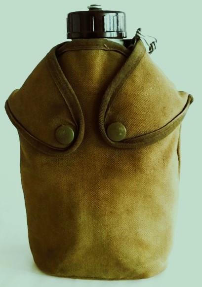 Complete Franse Militaire Veldfles Set Bourgeat Modèle 1951, Ophalen, Landmacht, Overige gebieden, Overige typen