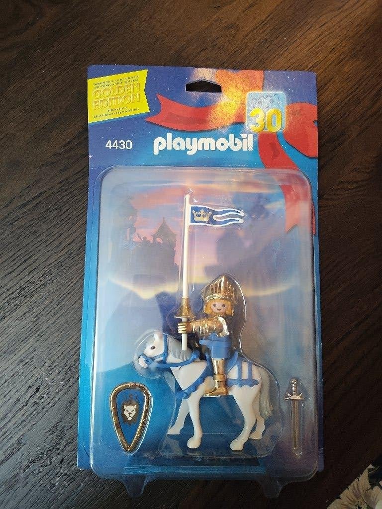 Playmobil 30 jaar anniversary gouden ridder, Ophalen of Verzenden, Nieuw