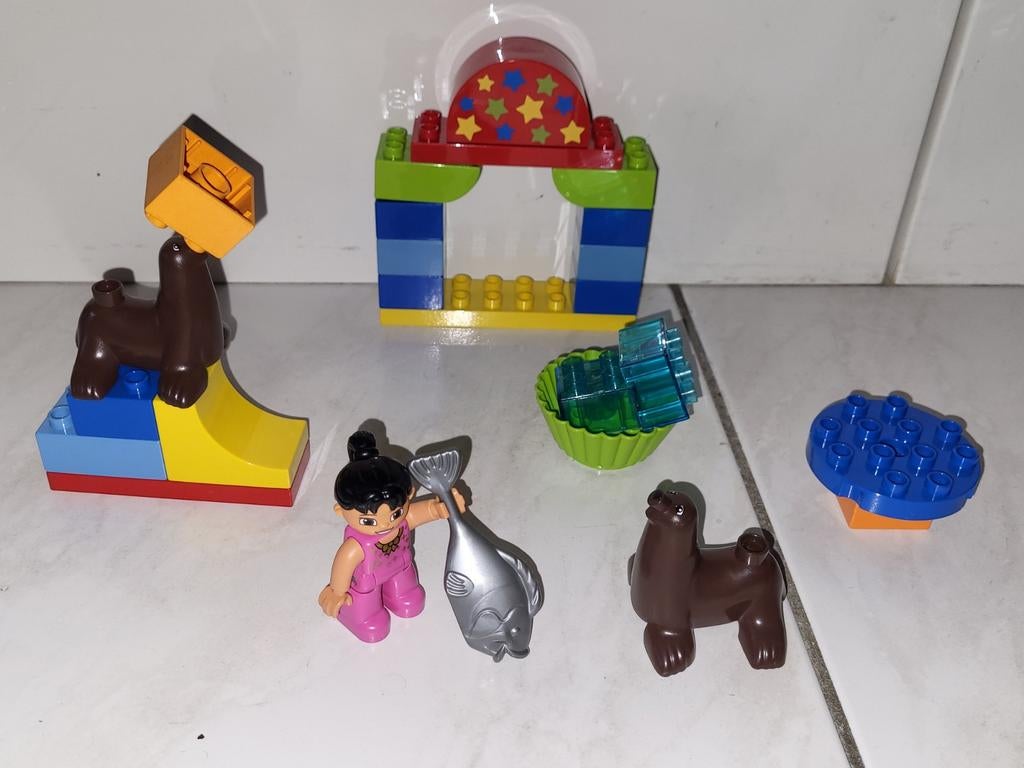 Duplo dieren zeeleeuwen set, Gebruikt, Ophalen of Verzenden, Duplo, Duplo