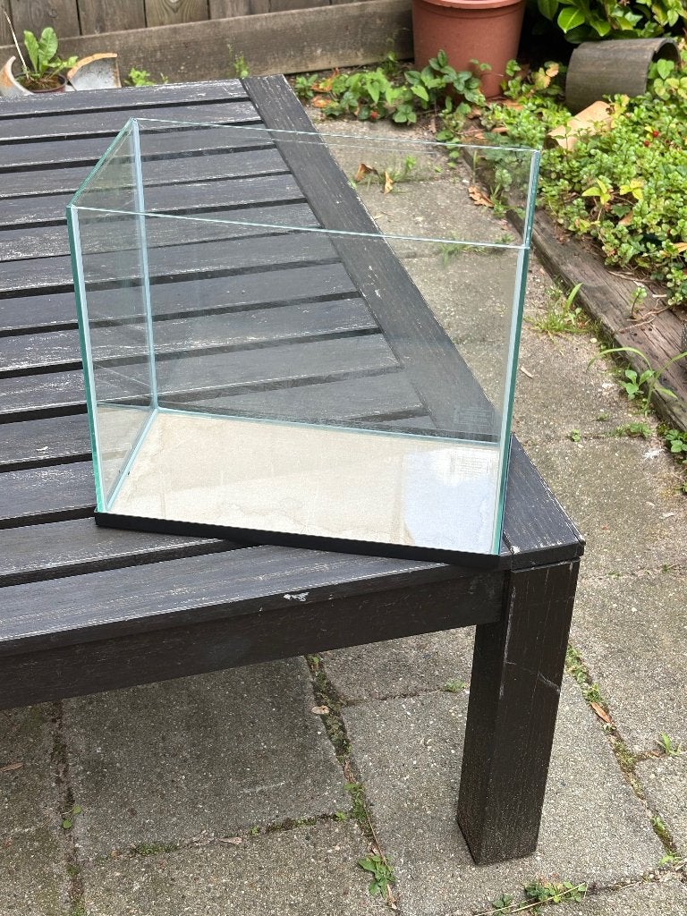 Aquarium + toebehoren, Ophalen, Zo goed als nieuw, Leeg aquarium, Aquael