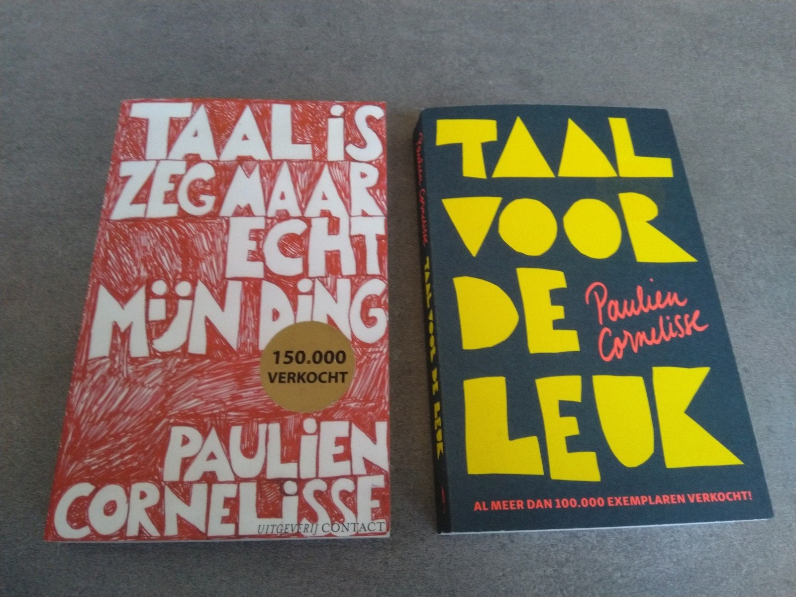 Paulien Cornelisse: Twee boeken over de Nederlandse Taal ., Boeken, Humor, Ophalen of Verzenden, Zo goed als nieuw, Paulien Cornelisse