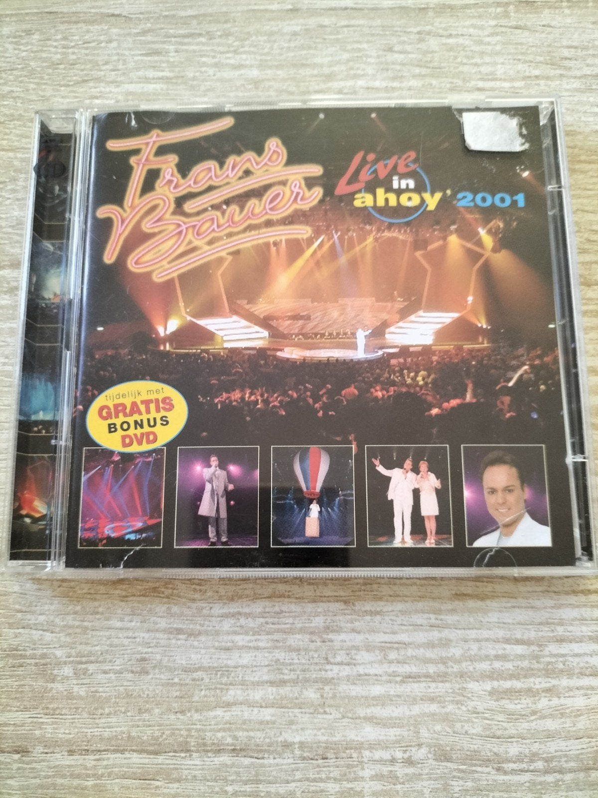 Frans Bauer - live in Ahoy 2001 cd + dvd set, Ophalen of Verzenden