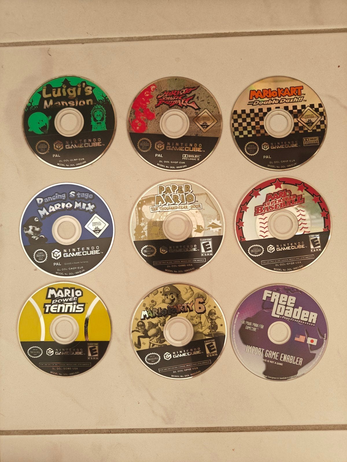Nintendo GameCube Spellen Collectie - Mario, Luigi's Mansion, Gebruikt, Overige genres, Ophalen of Verzenden, 3 spelers of meer