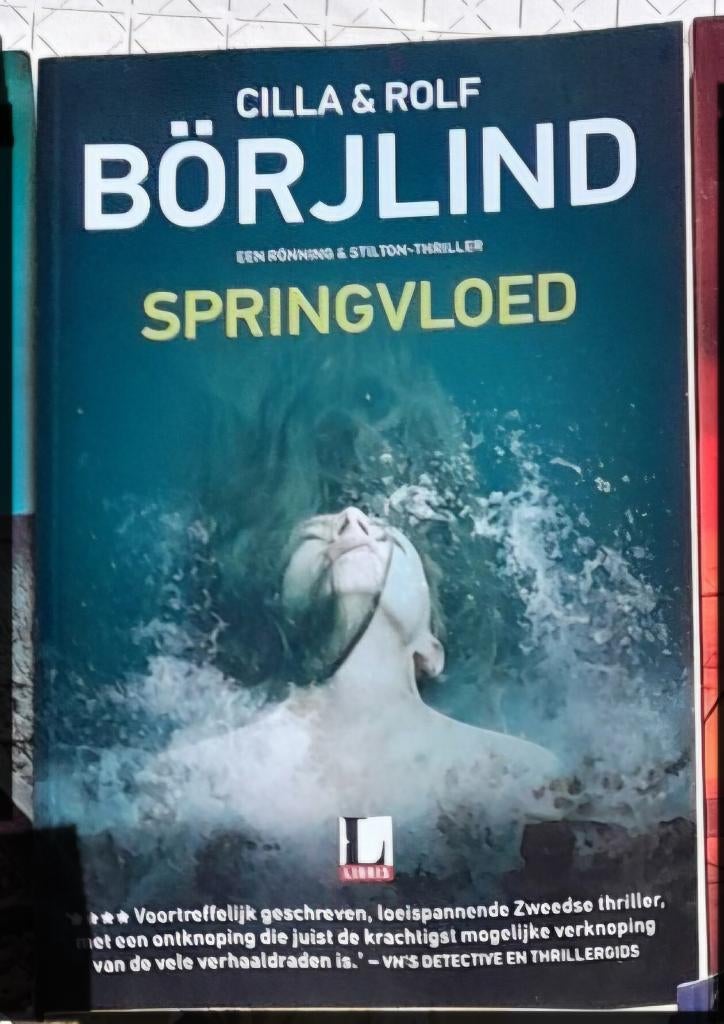 Borjlind Cilla & Rolf : Springvloed, Ophalen of Verzenden, Zo goed als nieuw, Borjlind Cilla & Rolf