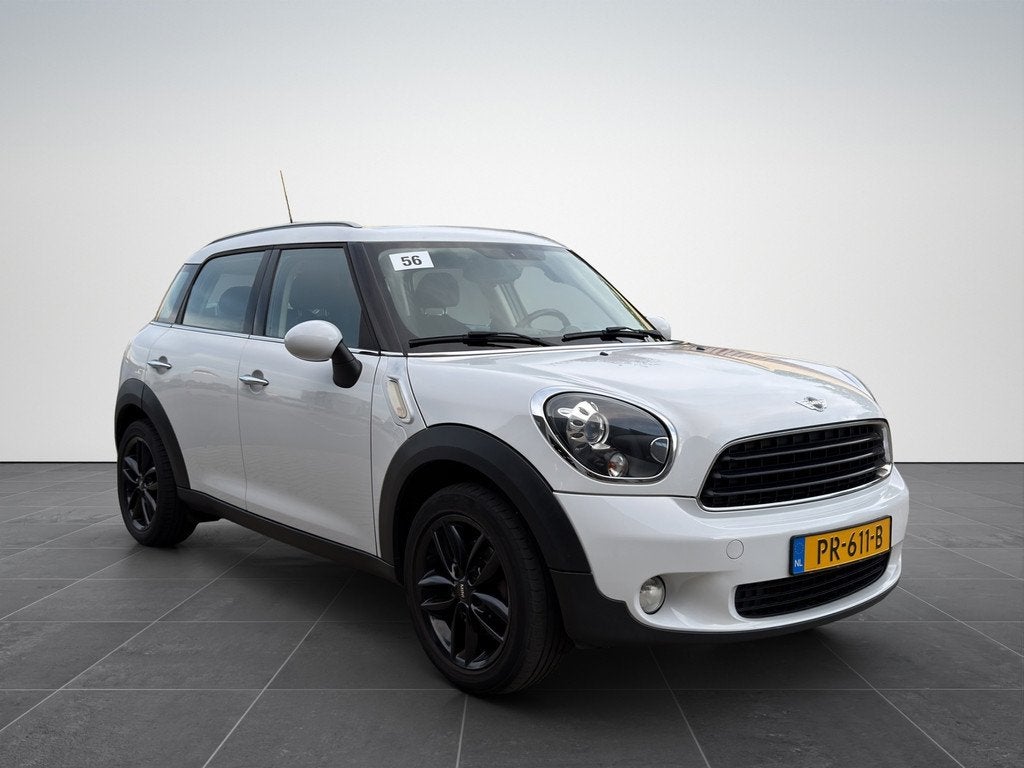 Mini Countryman 1.6 One Airco|Stoelverwarming|Wit Metallic, Auto's, Voorwielaandrijving, Gebruikt, Euro 6, 98 pk