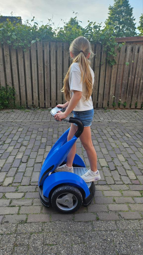 Blauwe elektrische kinderstep / Segway voor kinderen, Ophalen, Gebruikt