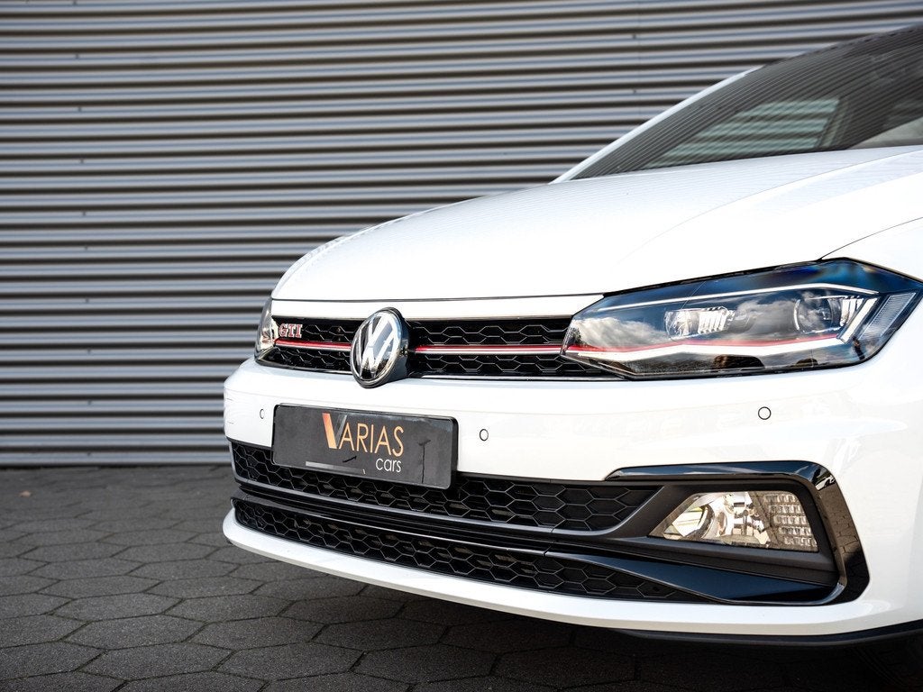 Volkswagen Polo 2.0 TSI GTI Virtual Beats Zwartdak Navi Crui, Auto's, Automatische klimaatregeling, Stof, Gebruikt, Zwart