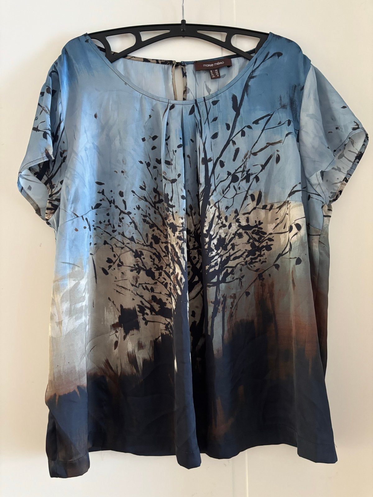 Marie Méro Dames Top Maat 44, Kleding | Dames, Tops, Zo goed als nieuw, Maat 42/44 (L), Meerkleurig, Korte mouw, Ophalen of Verzenden