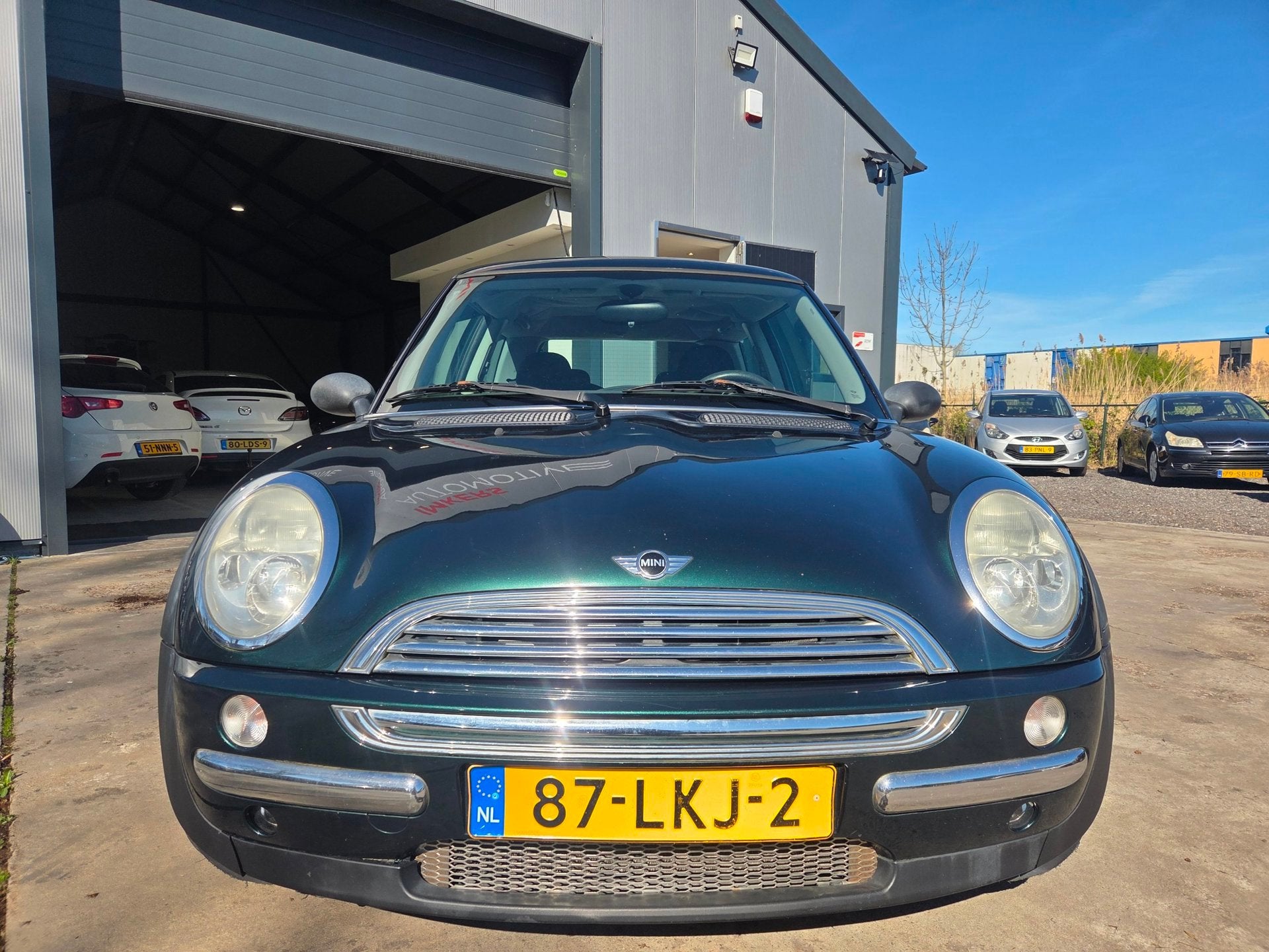 Mini Mini 1.6 One Salt Airco, Auto's, Voorwielaandrijving, Gebruikt, Zwart, 4 cilinders