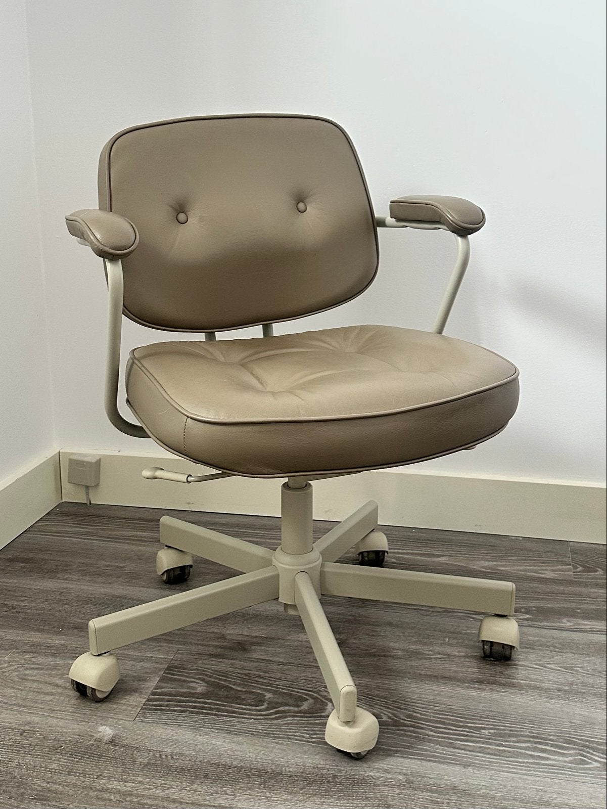 IKEA ALEFJÄLL Bureaustoel - Grann beige, Beige, Ophalen of Verzenden, Zo goed als nieuw, Bureaustoel