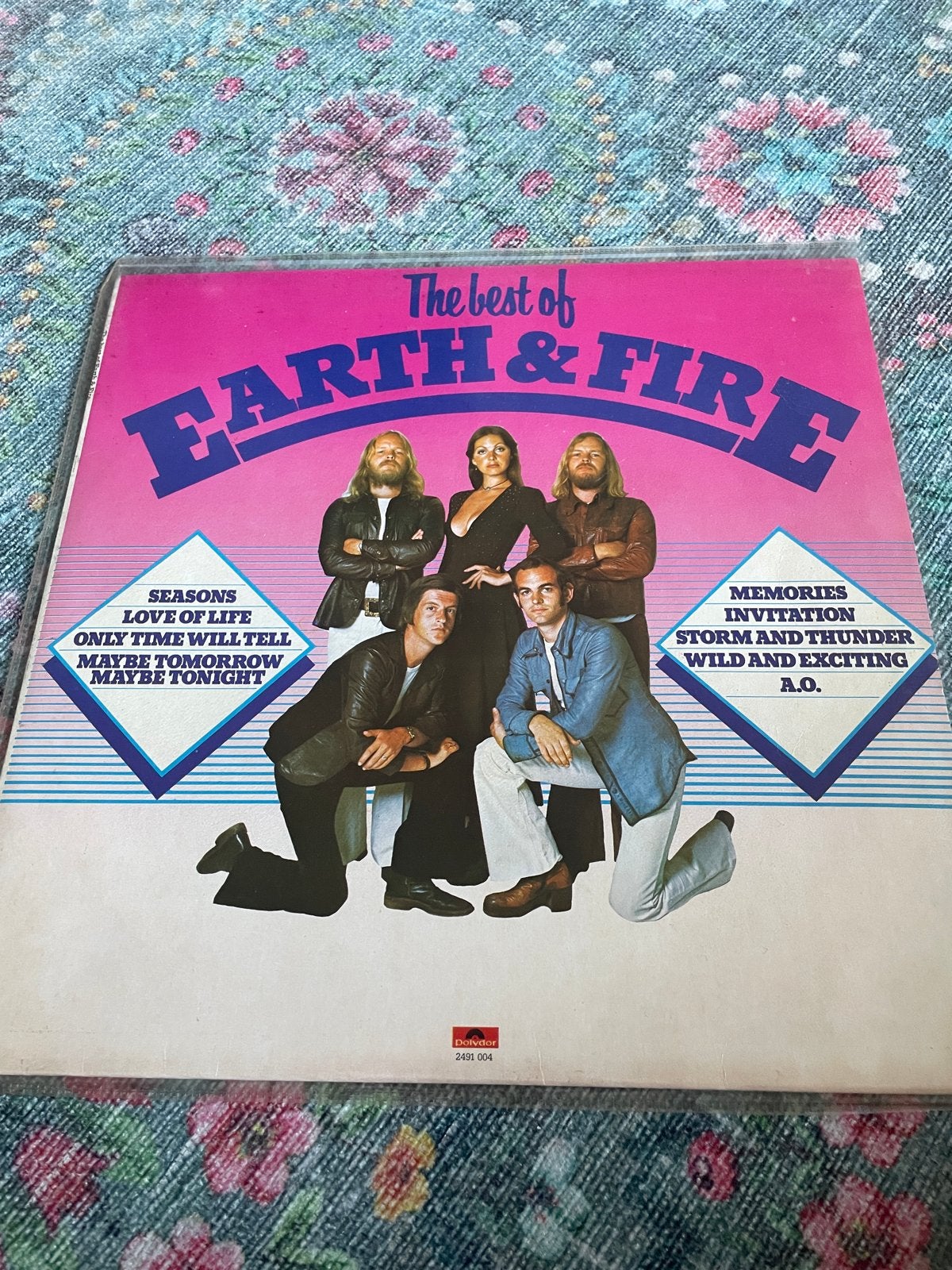 Earth & Fire - The Best Of Earth & Fire LP (1977), LP, Gebruikt, Pop, Ophalen of Verzenden