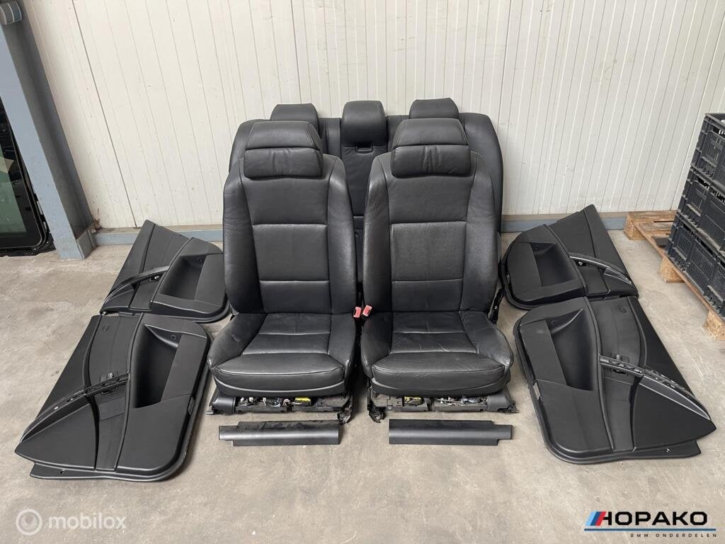 Lederen comfort interieur BMW 5 serie E60 zwart | elektrisch, Auto-onderdelen, Gebruikt, Einsteinlaan 5 rijswijk, Bmw, Ophalen of Verzenden