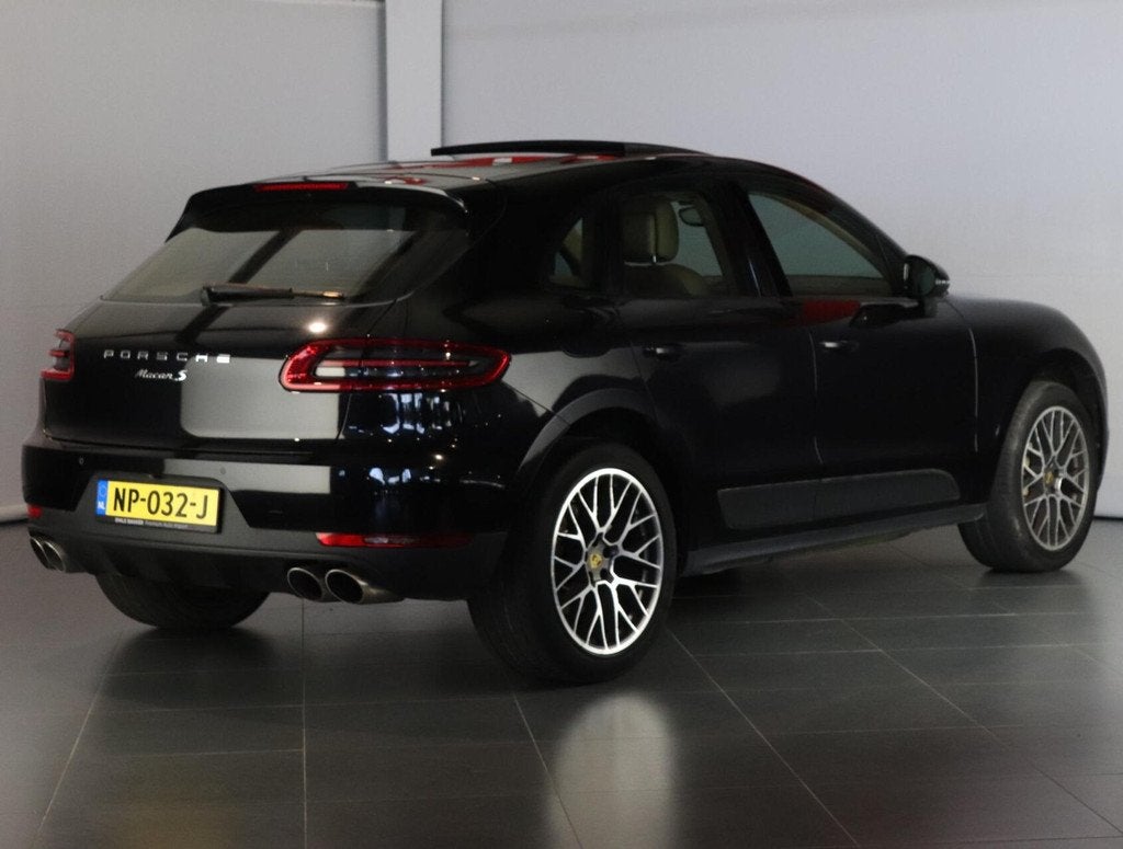 Porsche Macan 3.0 S 77.000km! PANO/LEER, Auto's, Porsche, Automaat, Gebruikt, Beige, Bedrijf