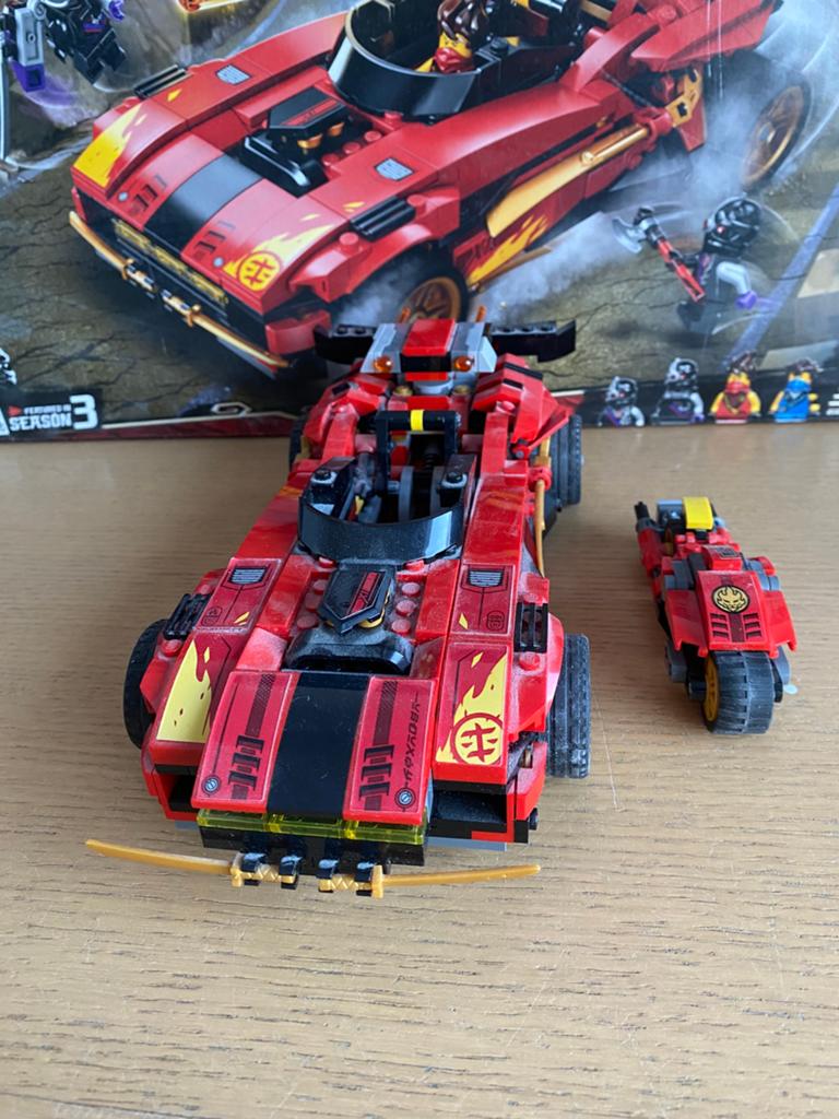 Lego 71737 Legacy X1 Ninja Charger, Ophalen of Verzenden, Zo goed als nieuw