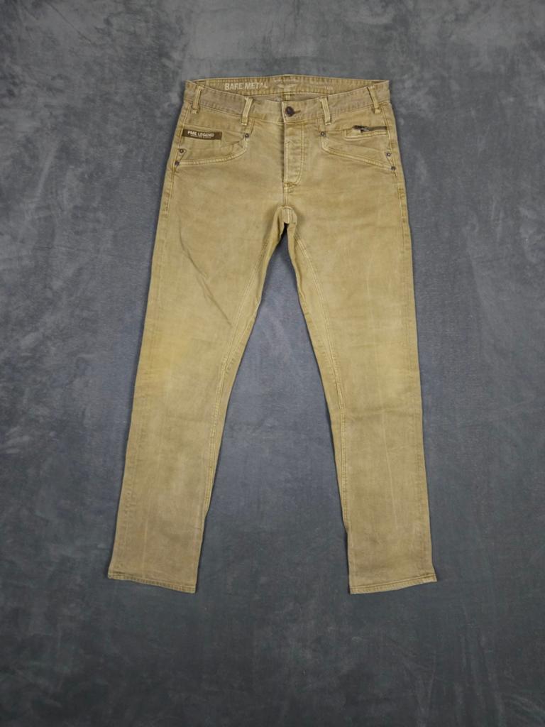 Pme Legend Broek Bare Metal W32 L34 Relaxed Straight Groen., Blauw, ., W32 (confectie 46) of kleiner, Ophalen of Verzenden