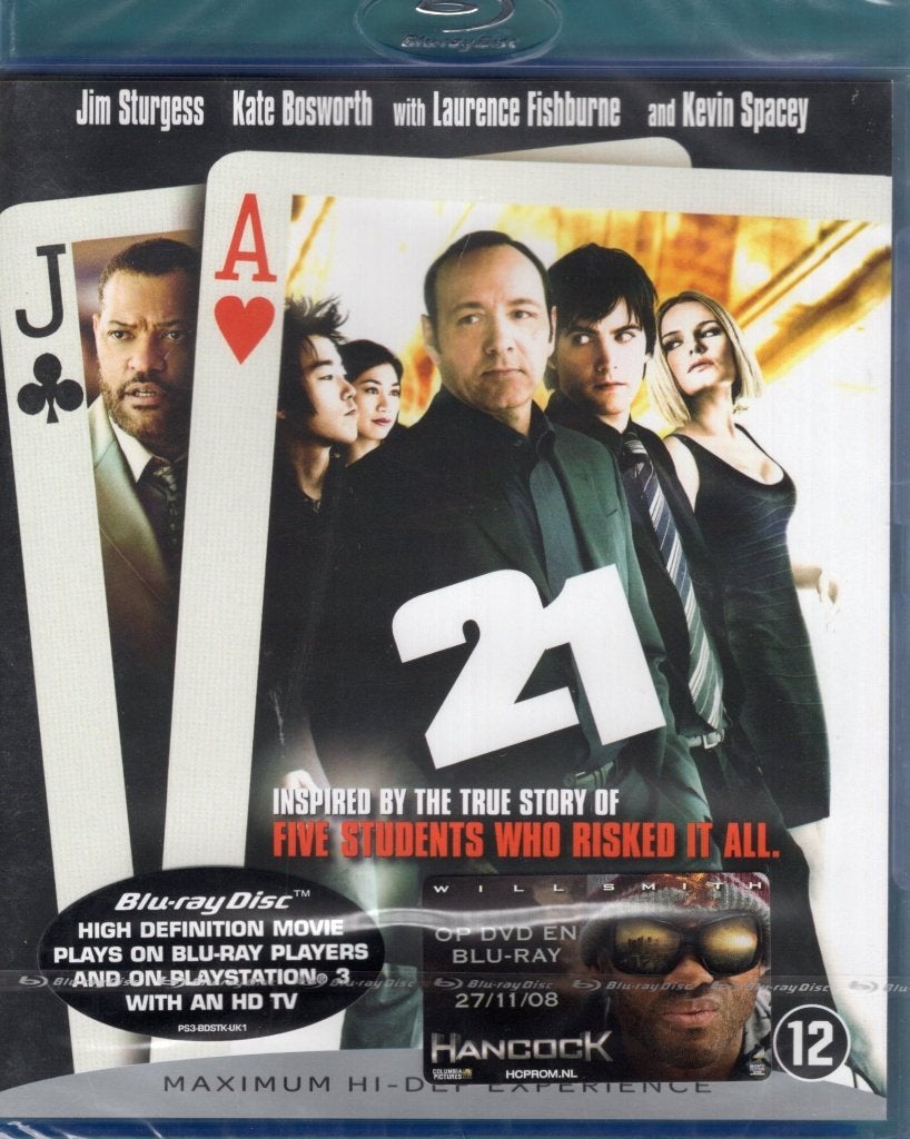 21 Las Vegas - Jim Sturges BLU-RAY 8712609661095, Cd's en Dvd's, Ophalen of Verzenden, Zo goed als nieuw, Thrillers en Misdaad