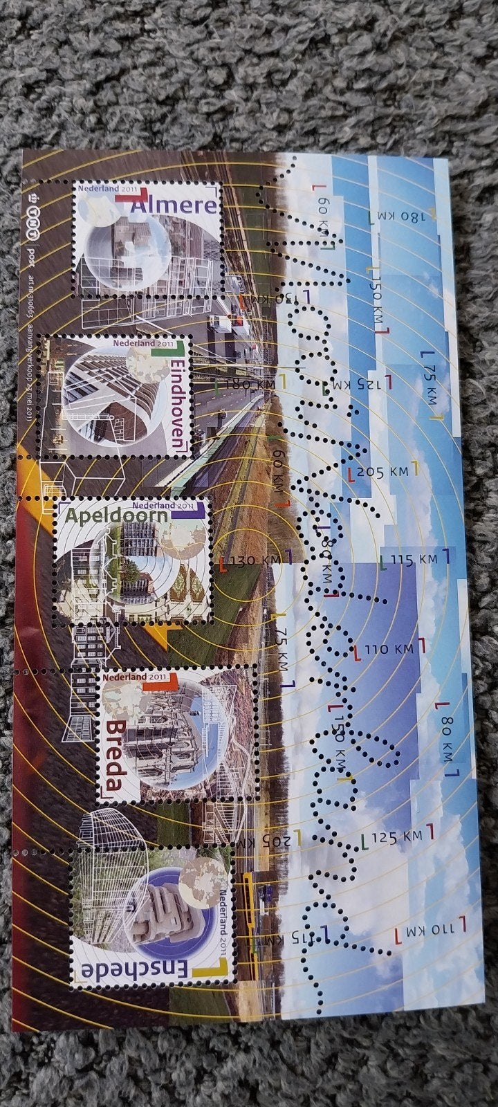 Mooi nederland  2011 + verzamelvel, Postzegels en Munten, Postzegels | Nederland, Ophalen of Verzenden