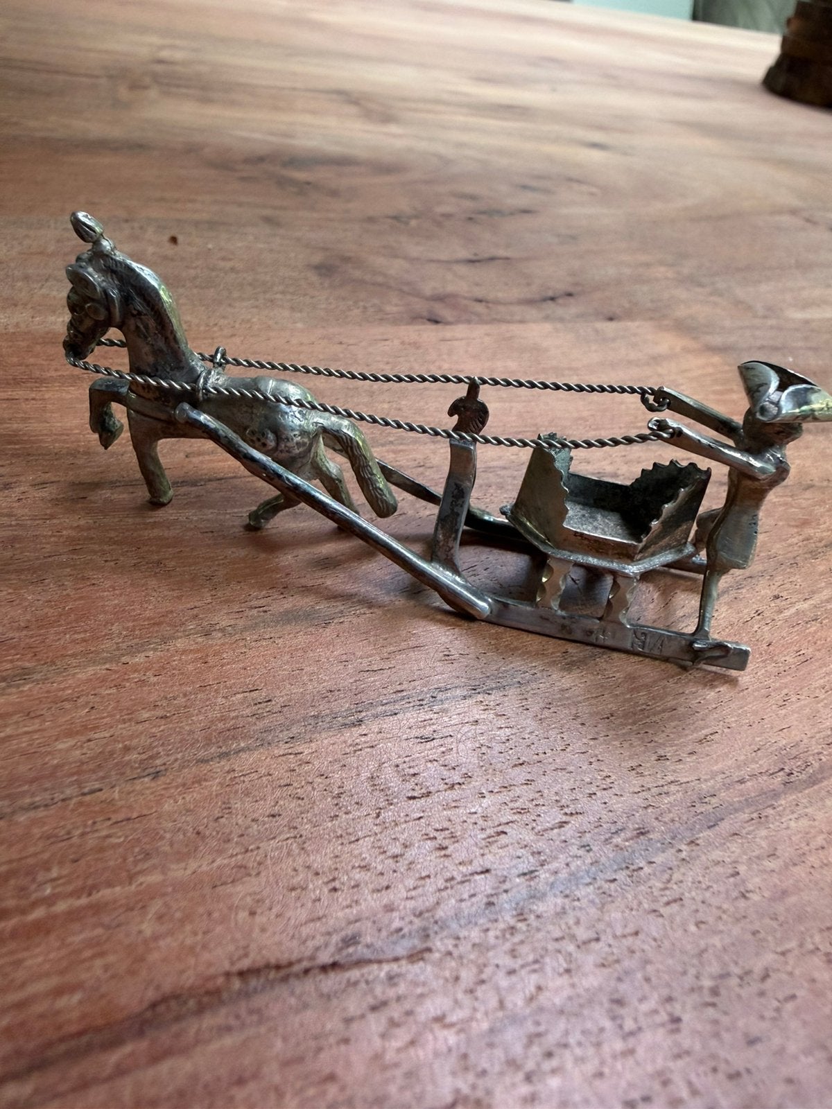 Antiek zilveren miniatuur paard, Verzenden