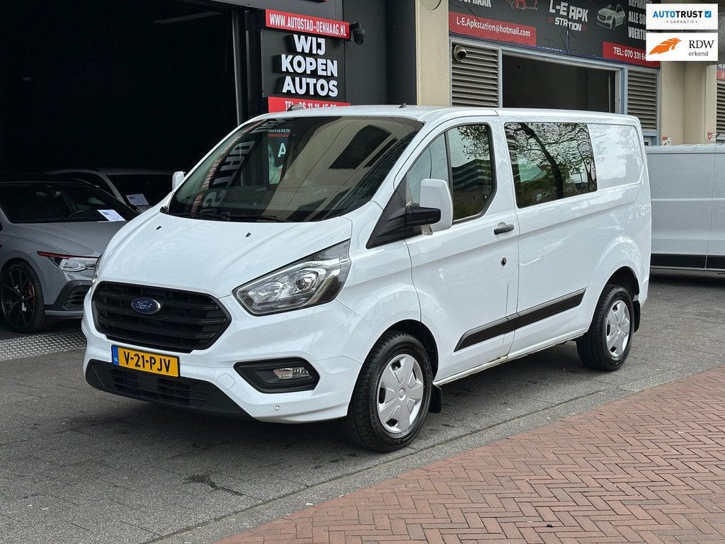 Ford Transit Custom 320 2.0 TDCI L1H1 Trend Airco PDC, Auto's, Voorwielaandrijving, Stof, Euro 6, 4 cilinders