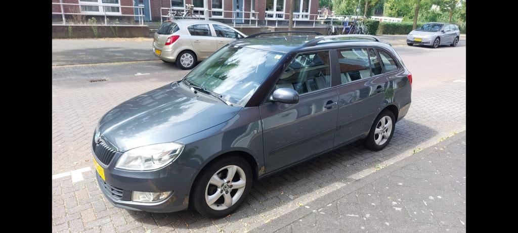 Skoda Fabia 1.2 TDI 55KW Combi 2010 Grijs, Auto's, Skoda, Voorwielaandrijving, 450 kg, 1199 cc, Origineel Nederlands