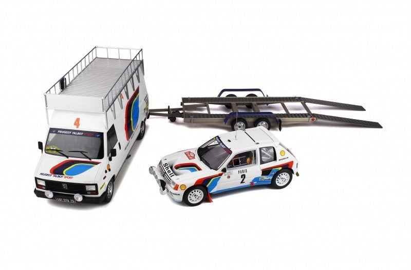 Ottomobile Pack Rallye Peugeot 205 Monte-Carlo 1/3000 1:18 N, Ophalen of Verzenden, Nieuw, Auto, OttOMobile