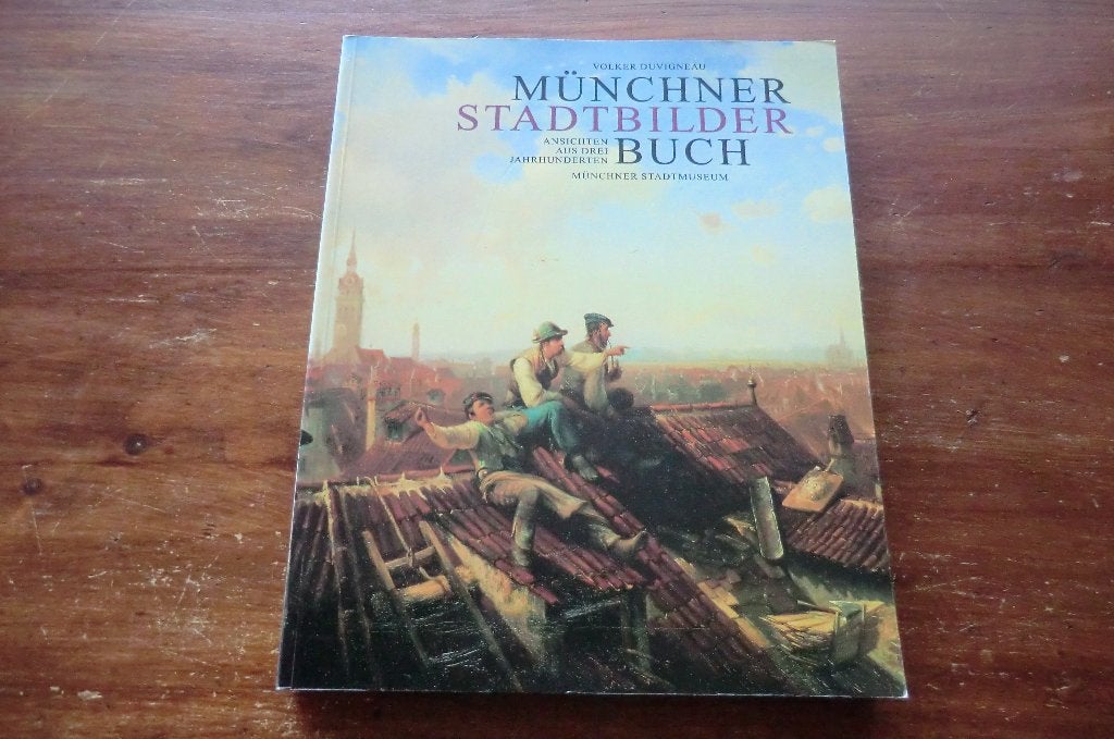 boek- Münchner Stadtbilder Buch - Volker Duvigneau / München, Ophalen of Verzenden, Gelezen, Schilder- en Tekenkunst