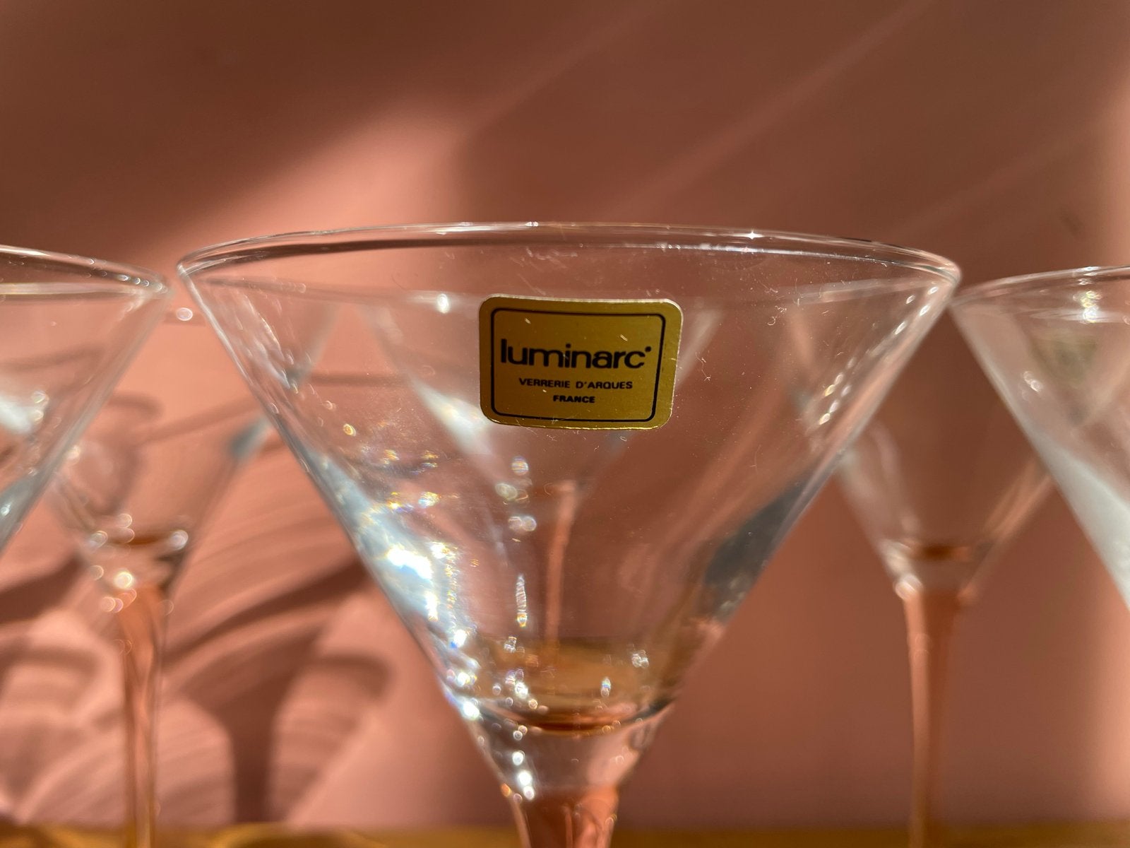 Set van 24 Vintage Luminarc glazen (ook los te koop), Ophalen of Verzenden