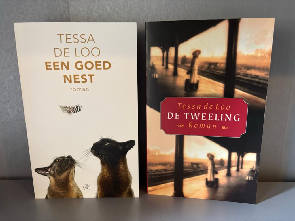 Tessa de Loo Boeken: Een Goed Nest & De Tweeling, Ophalen of Verzenden, Zo goed als nieuw, Nederland