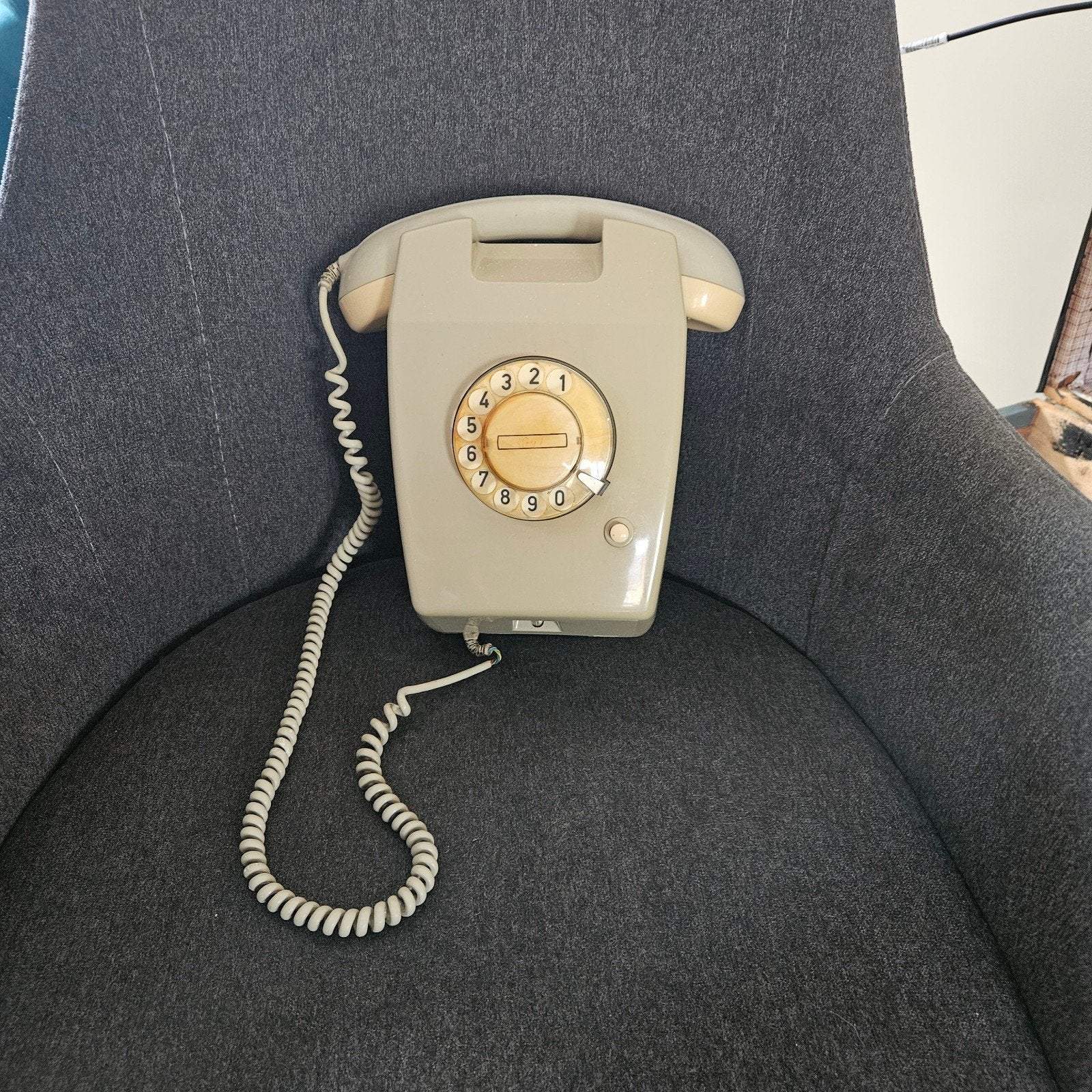 Vintage PTT Wandtelefoon, Telecommunicatie, Ophalen of Verzenden, Met draaischijf