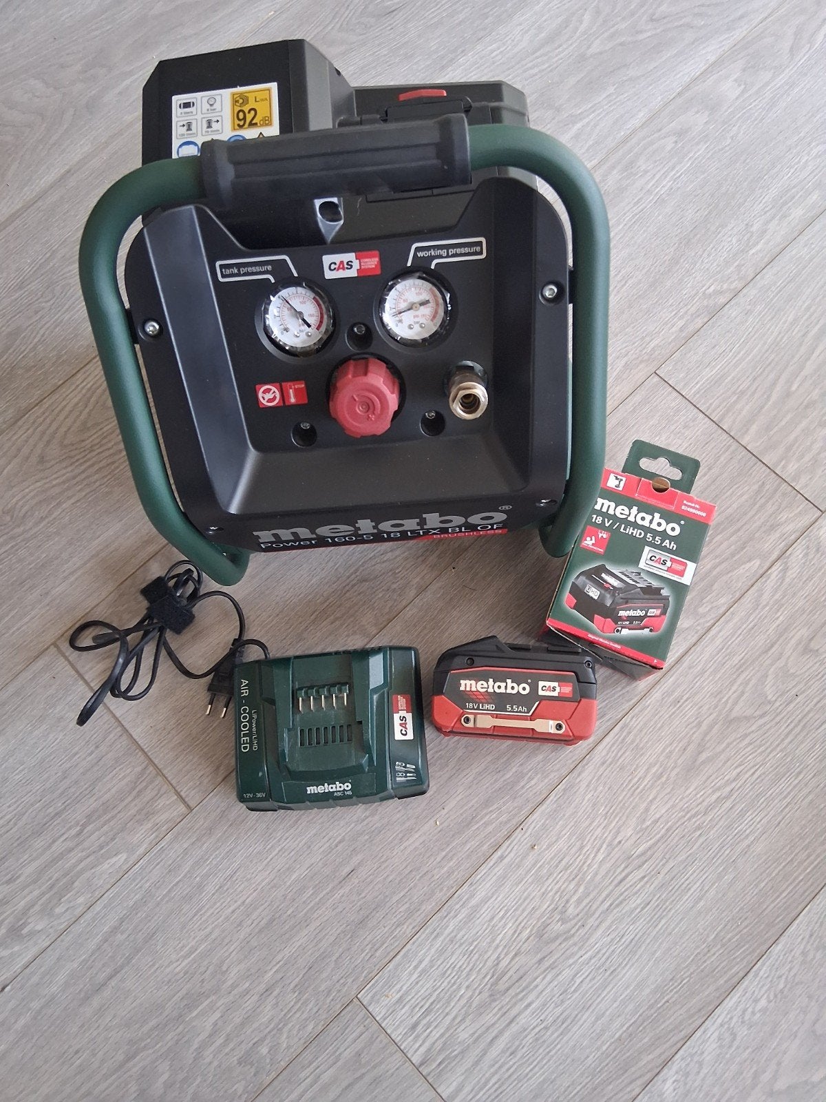 nieuwe metabo 160-5 18ltx 18v accu  compressor, Minder dan 25 liter, Ophalen, Nieuw, Minder dan 200 liter/min