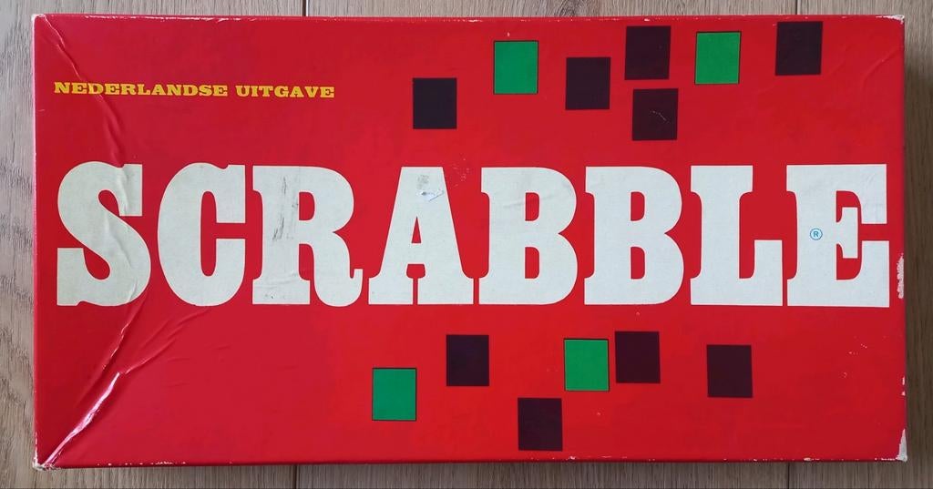 Scrabble, Hobby en Vrije tijd, Gezelschapsspellen | Bordspellen, Ophalen of Verzenden, Gebruikt