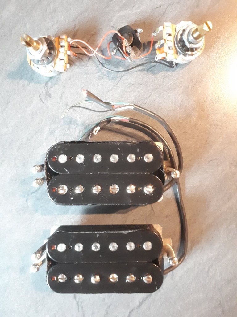 Set passieve pickups seymour duncan SH-5 Excaliber, Ophalen of Verzenden, Zo goed als nieuw, Solid body, Overige merken