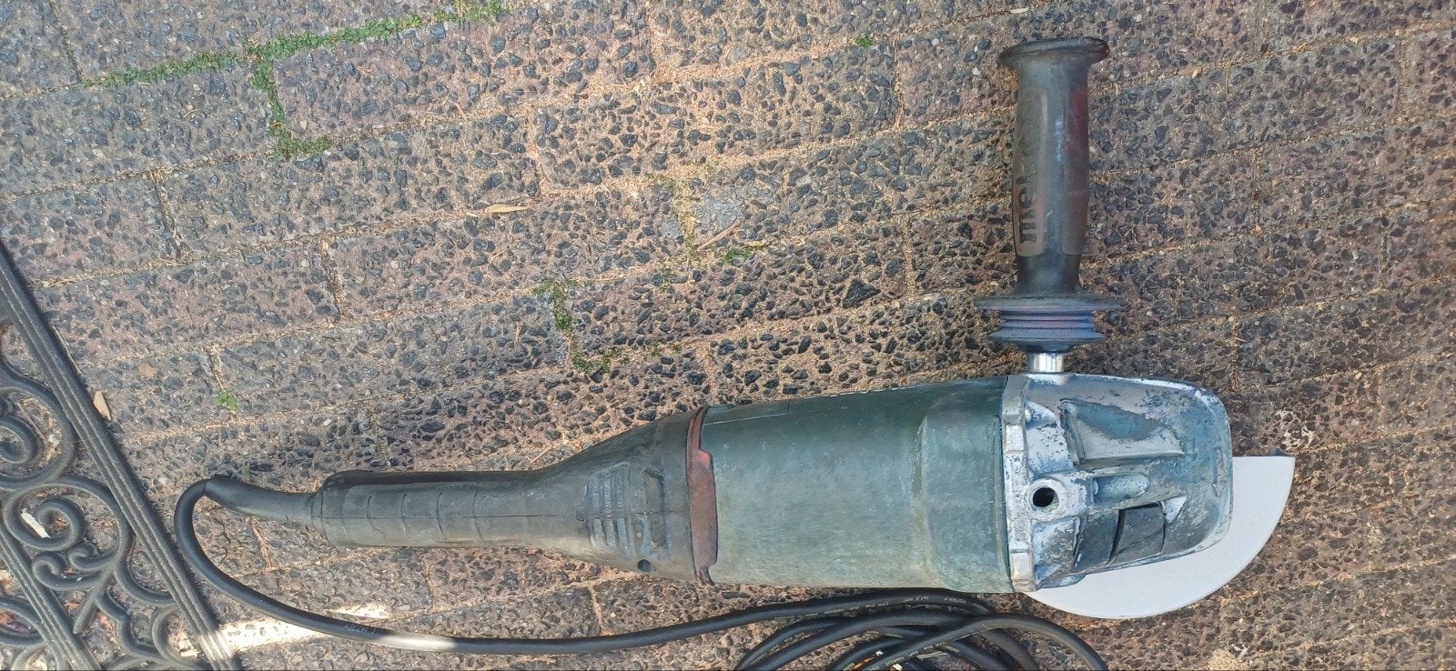 Metabo haakse slijper, Doe-het-zelf en Verbouw, Gereedschap | Slijpmachines, Ophalen, Gebruikt, 1000 watt of meer, Haakse handslijpmachine