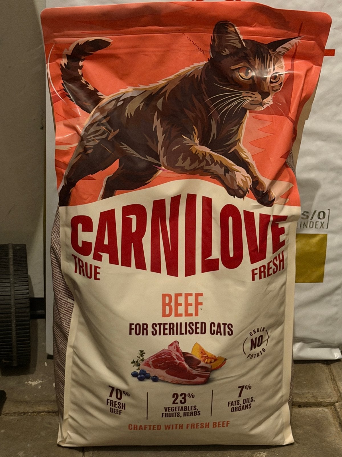 nieuwe zak kattenvoer carnilove, Verzenden, Kat