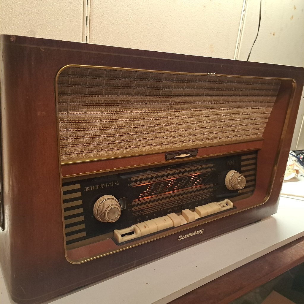 oude buizenradio Sonneberg  type Stern Radio, Ophalen, Niet werkend, Radio