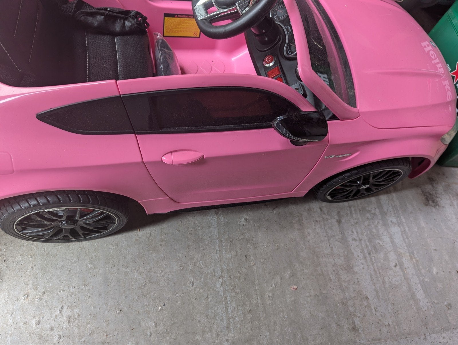 Electrische bestuurbare auto, Ophalen