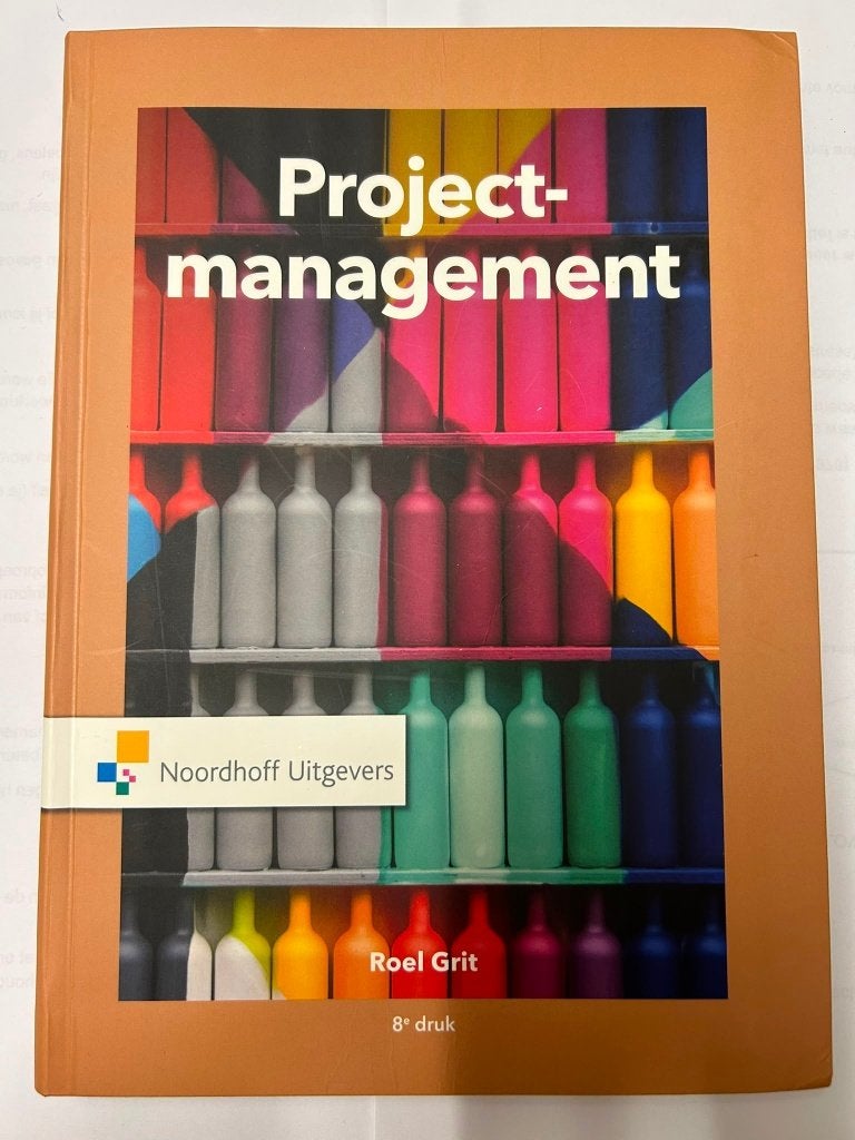 Projectmanagement - Roel Grit (8e druk), Boeken, Overige vakken, Roel Grit, Ophalen of Verzenden, Zo goed als nieuw