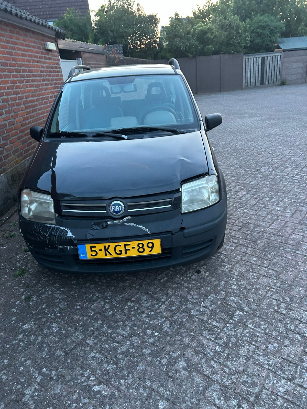 Sloop auto oud ijzer, Ophalen, Fiat