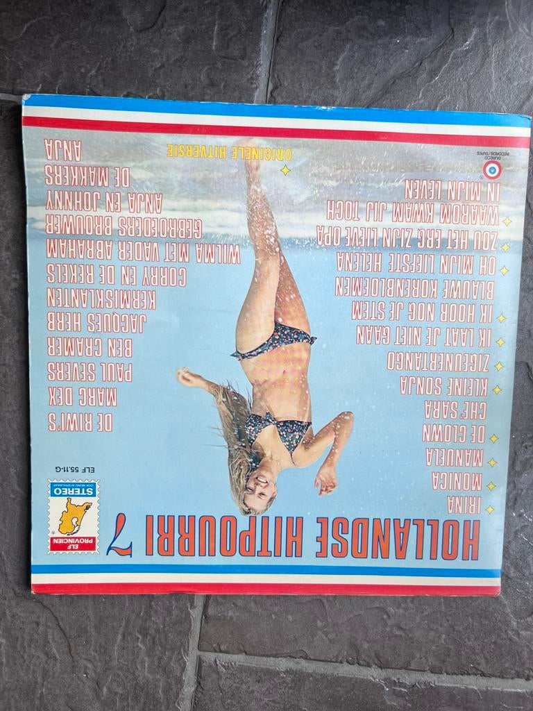 Hollandse Hitpourri 7 - Originele Hitversie LP, Gebruikt, Ophalen of Verzenden, 1970 - 1979, Complilatie