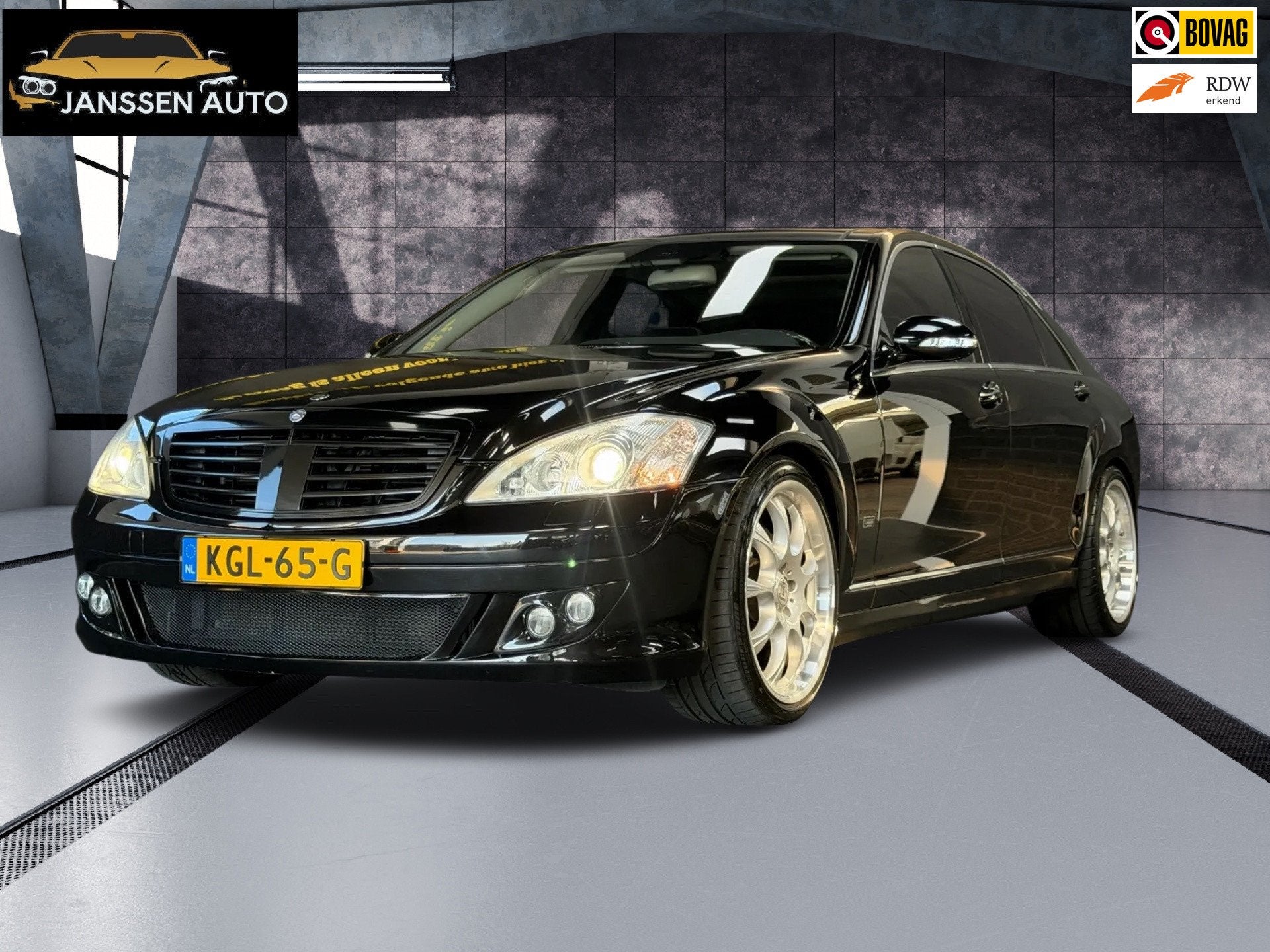 Mercedes-Benz S-klasse Brabus B8 Lang | Originele Brabus | 4, Automaat, Gebruikt, 1885 kg, Lichtsensor