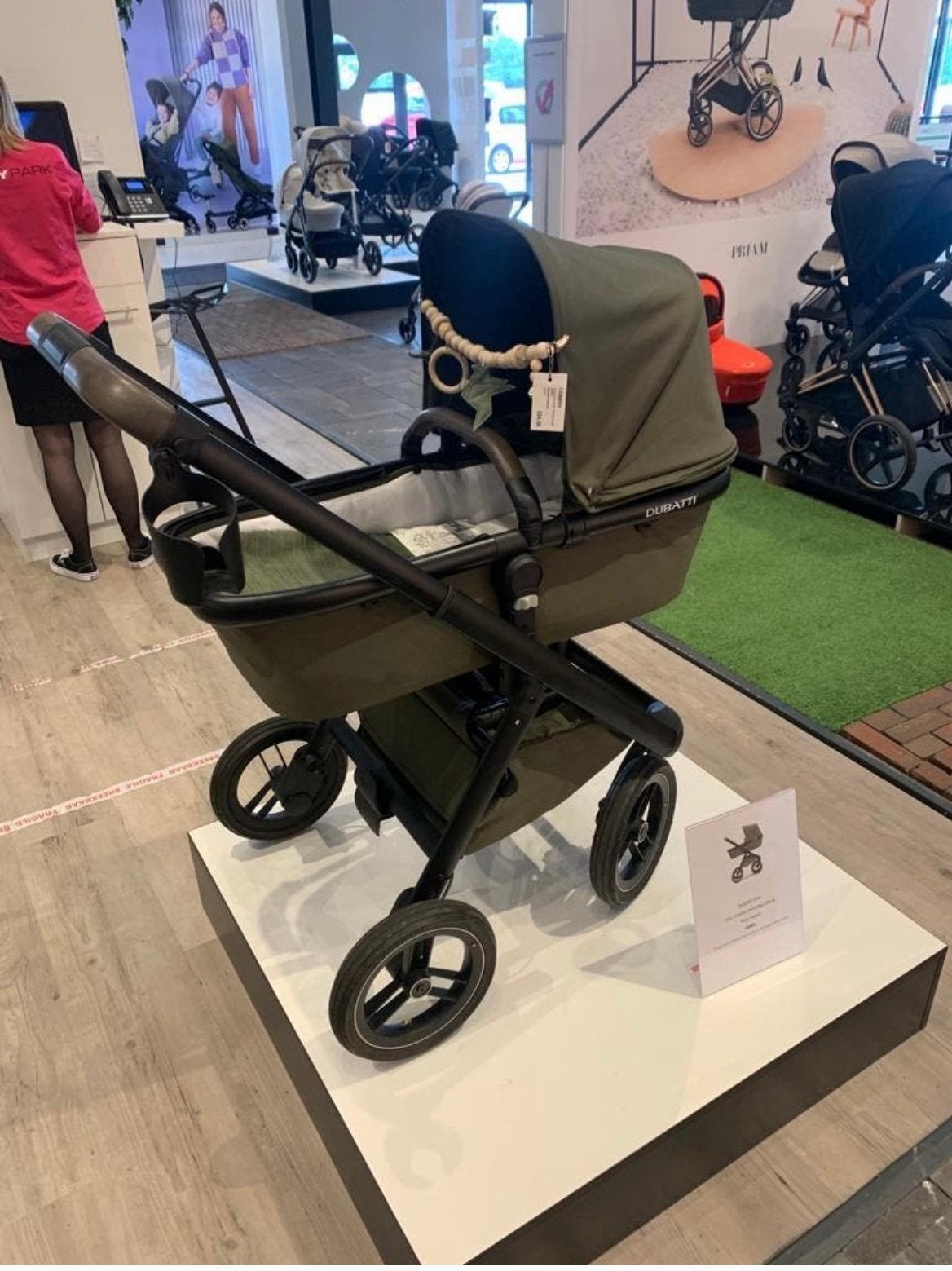 Dubatti One kinderwagen met reiswieg en autostoel adapters, Kinderen en Baby's, Kinderwagens en Combinaties, Combiwagen, Ophalen