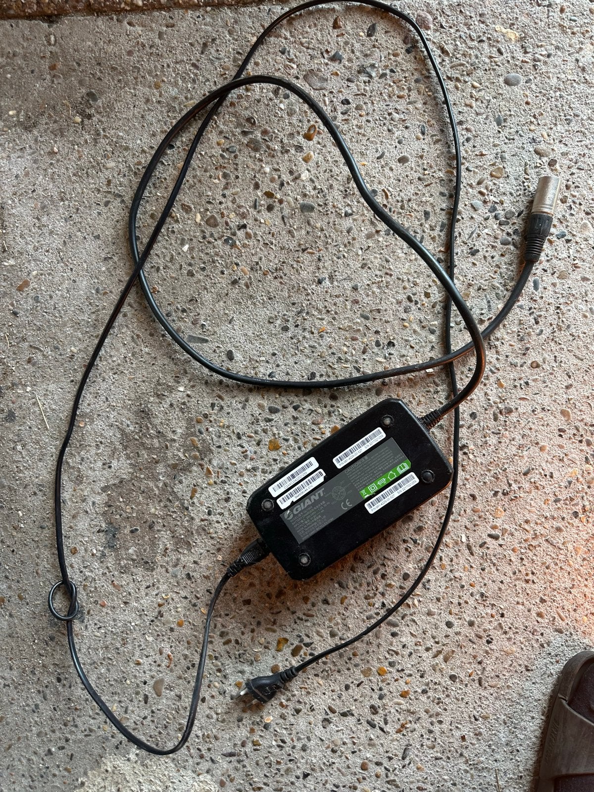 Giant 5-pins fietslader / acculader, Ophalen of Verzenden, Gebruikt