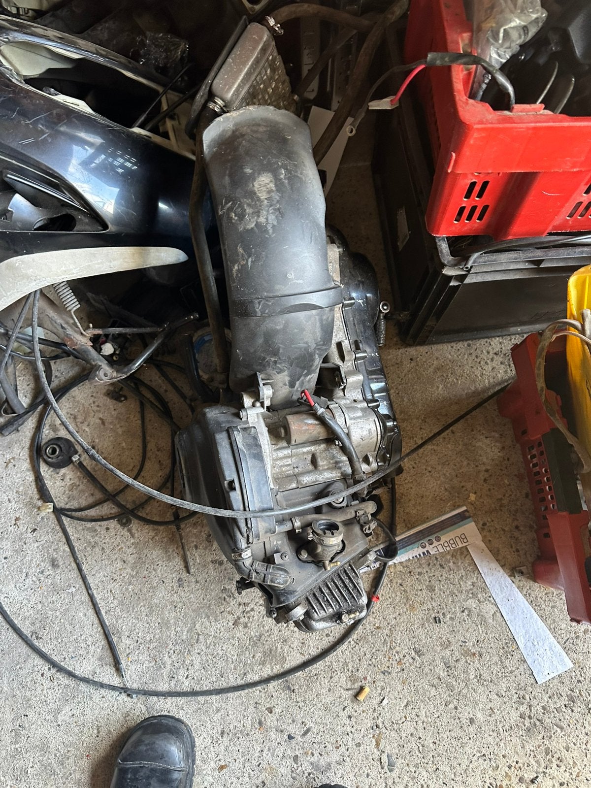Piaggio zip 4 takt 2v blok, Ophalen of Verzenden, Blok, Piaggio