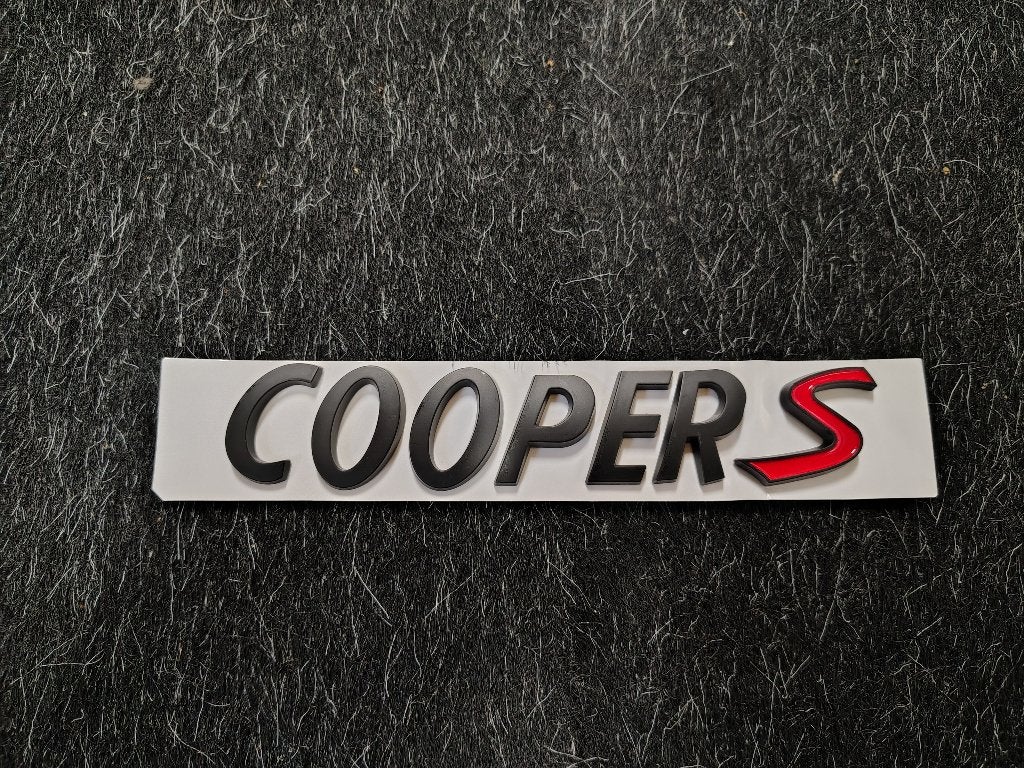 Embleem Mini Cooper S/ 1.6 16v/ R53/ 2002-2006, Verzenden, Nieuw, Mini