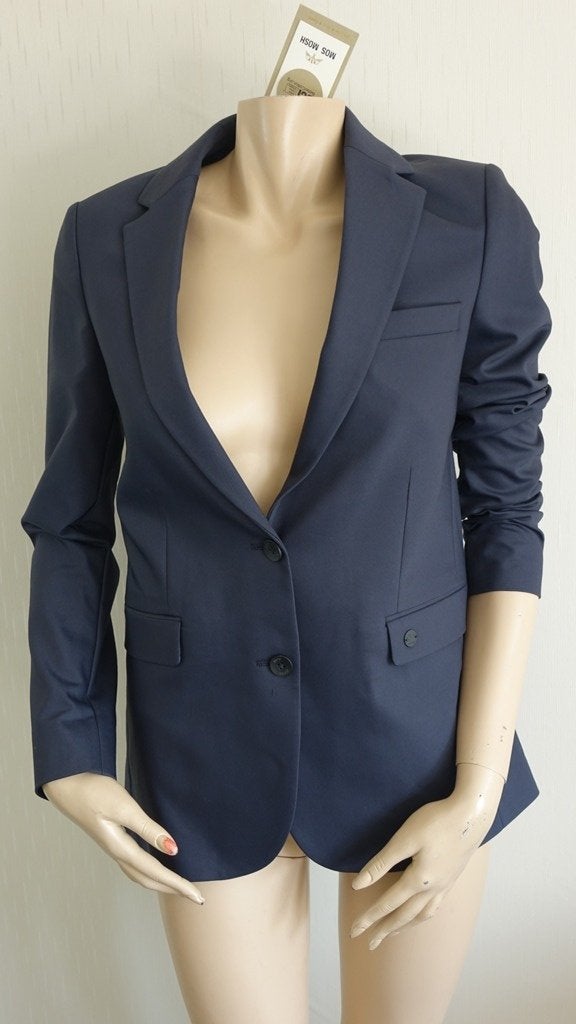 nieuw sjiek MOS MOSH jasje donkerblauw, MOS MOSH, Nieuw, Jasje, Maat 34 (XS) of kleiner