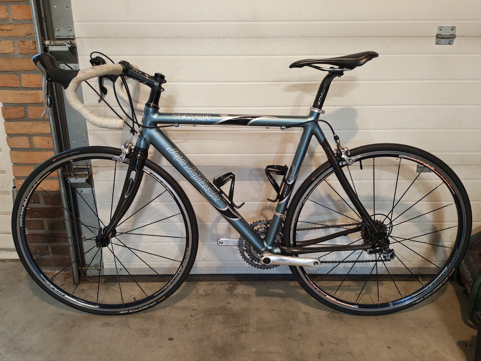 Tacx fiets, Jan Janssen Vector 56cm Ultegra lees omschrijvin, 28 inch, Gebruikt, Velgrem, Meer dan 20 versnellingen